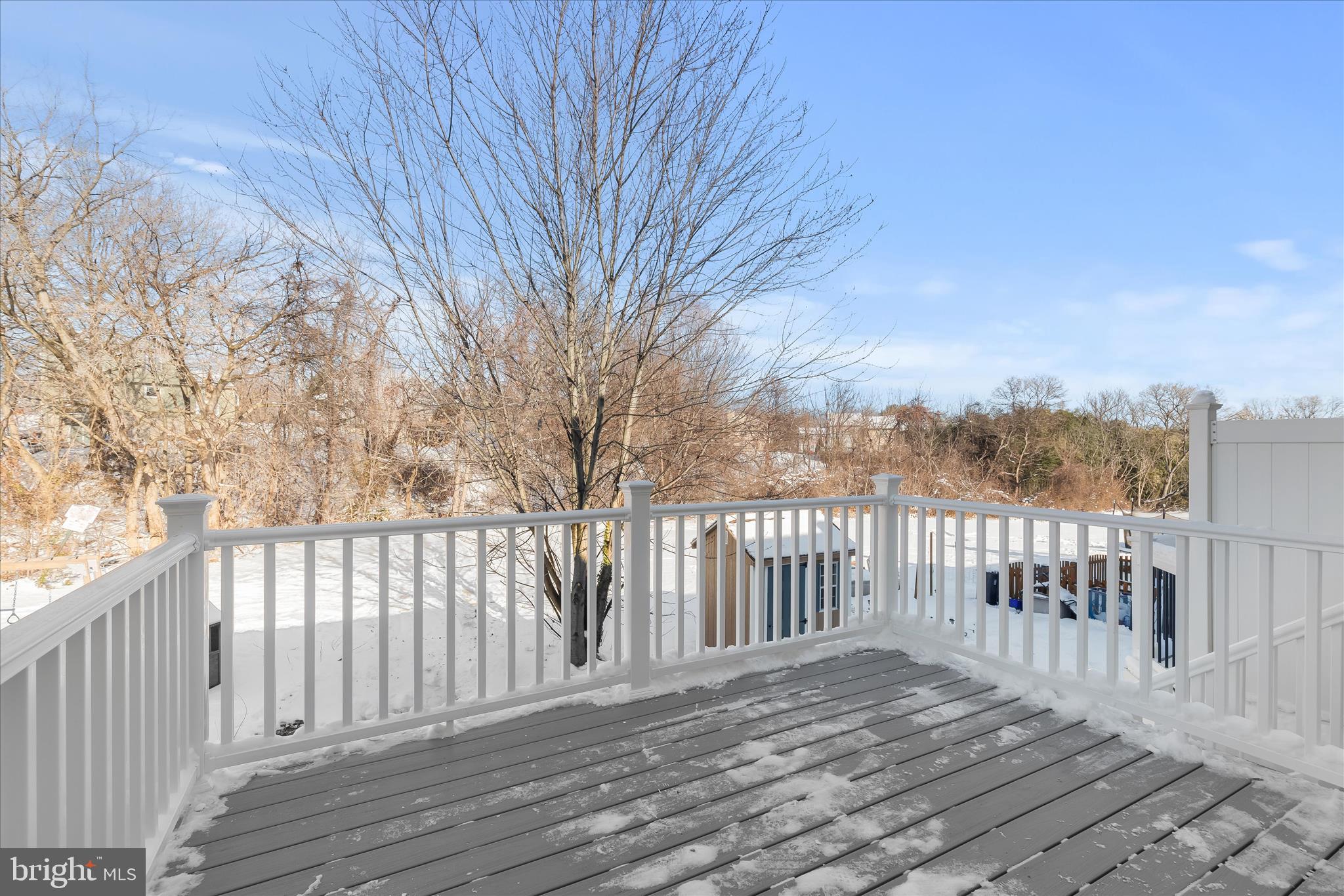 893 Century Street Hampstead, MD 21074 - Photo 14 of 42 a view of wooden deck