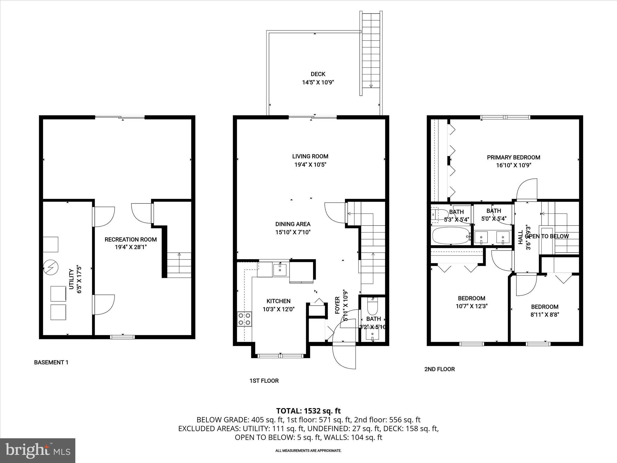 893 Century Street Hampstead, MD 21074 - Photo 42 of 42 a picture of a floor plan