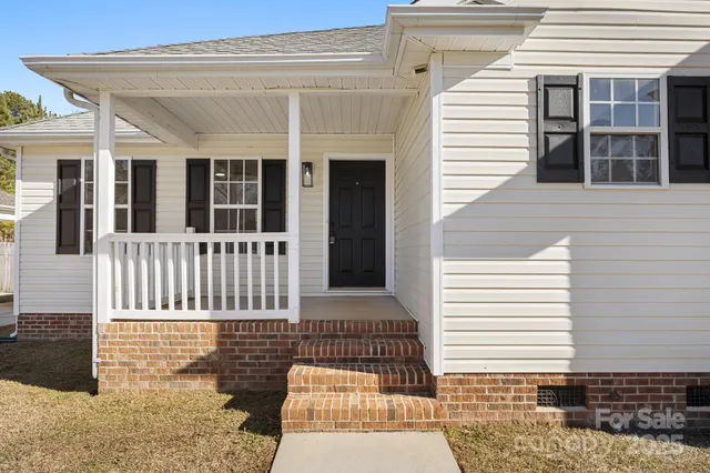 a view of a house with wooden floor