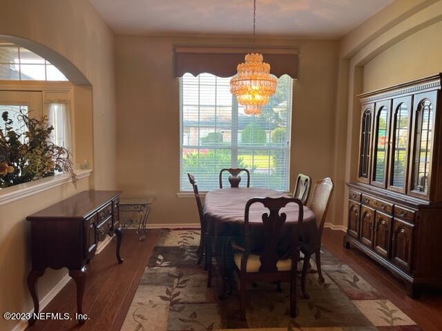 10321 Sugar Grove Road Jacksonville, FL 32221 - Photo 11 of 34 a view of a dining room with furniture window and outside view
