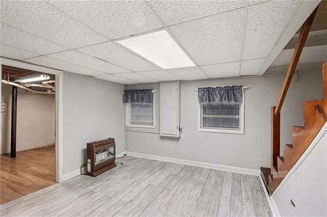 a view of livingroom with furniture and wooden floor