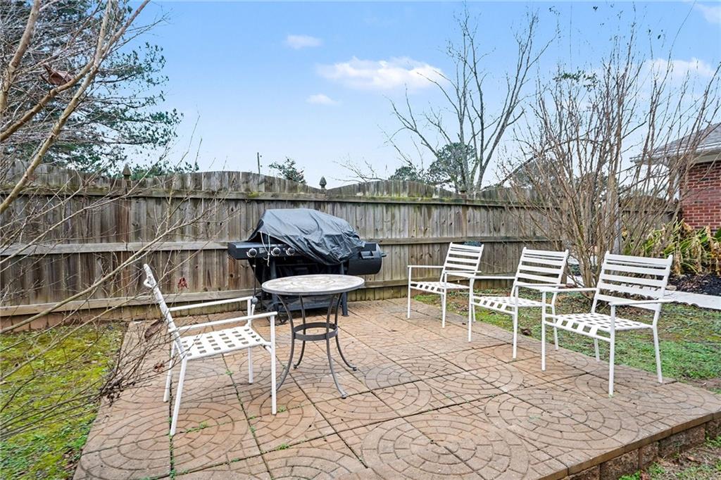 254 County Line Road Fayetteville, GA 30215 - Photo 45 of 51 a view of a chairs and table on the terrace