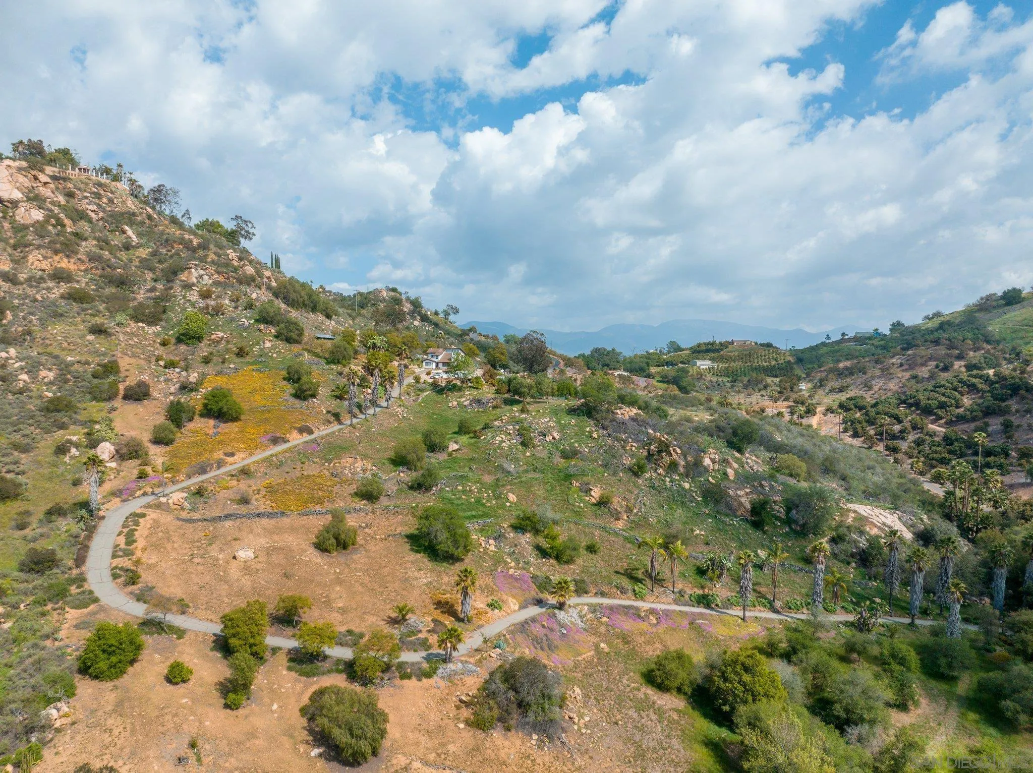 9202 Moon Ridge Road Fallbrook, CA 92028 - Photo 12 of 44 a view of a bunch of trees and houses