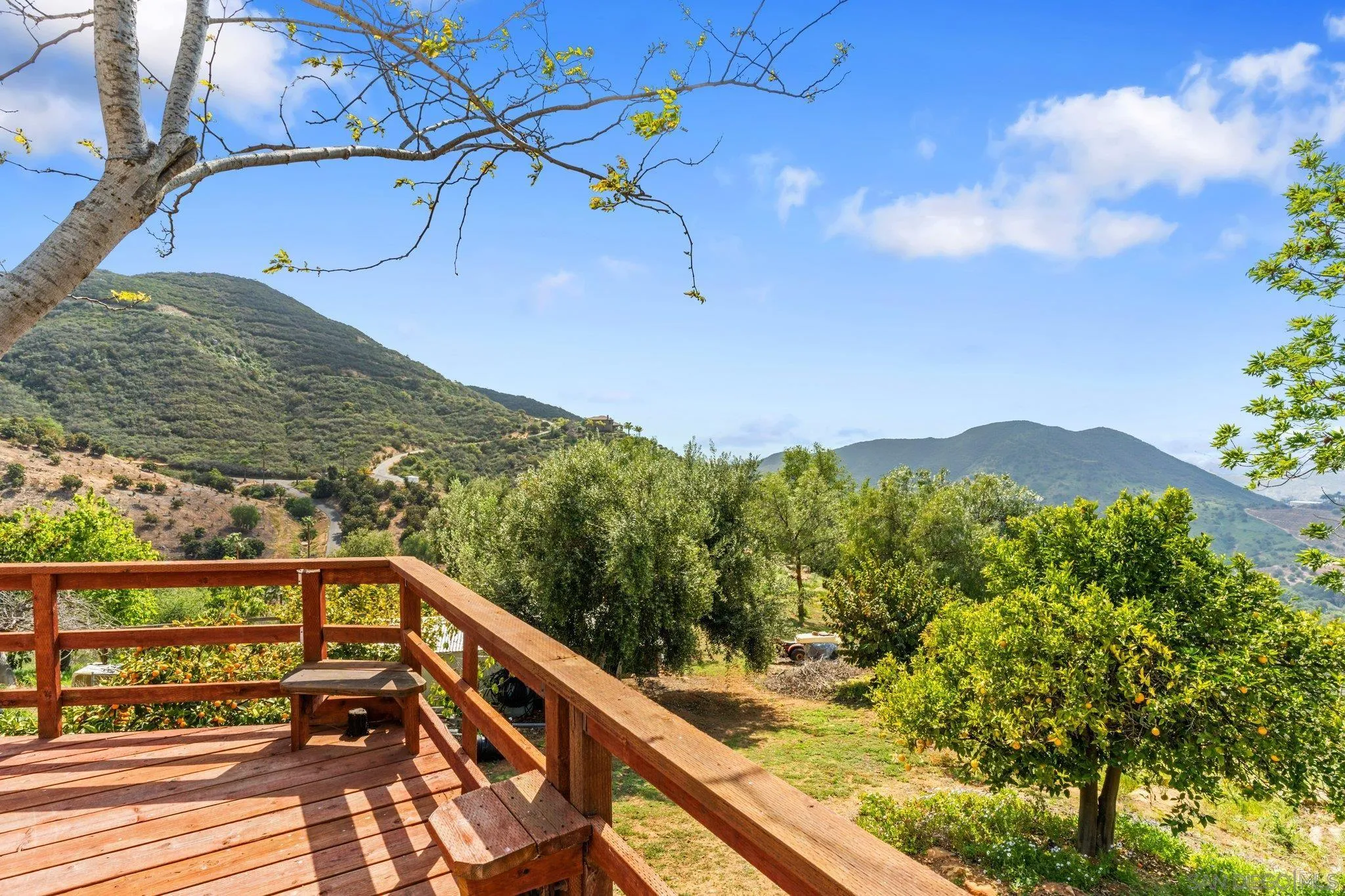 9202 Moon Ridge Road Fallbrook, CA 92028 - Photo 35 of 44 a view of city from a balcony