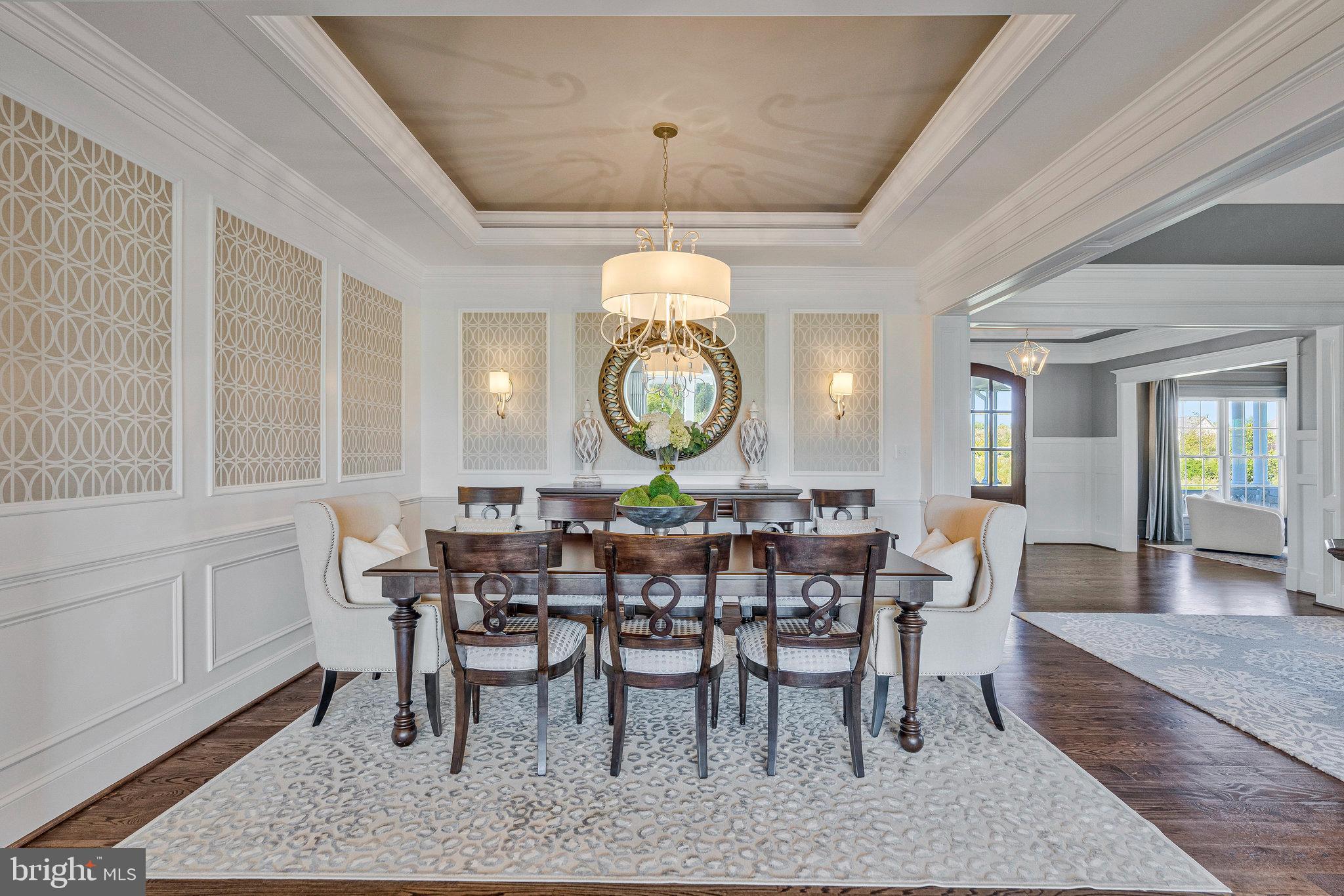 41865 Scotchbridge Place Ashburn, VA 20148 - Photo 27 of 93 a view of a dining room with furniture and window