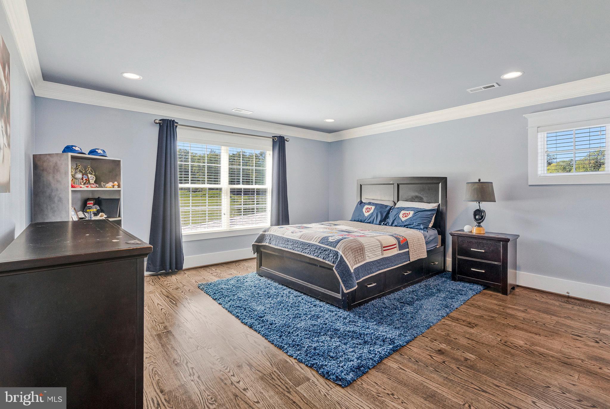 41865 Scotchbridge Place Ashburn, VA 20148 - Photo 58 of 93 a bedroom with a large bed dresser and a window