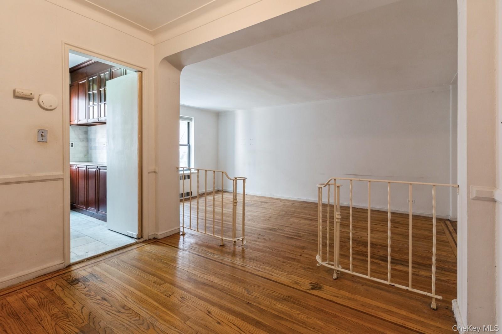 405 West 57th Street, Unit 4C Manhattan, NY 10019 - Photo 4 of 15 a view of a livingroom with wooden floor