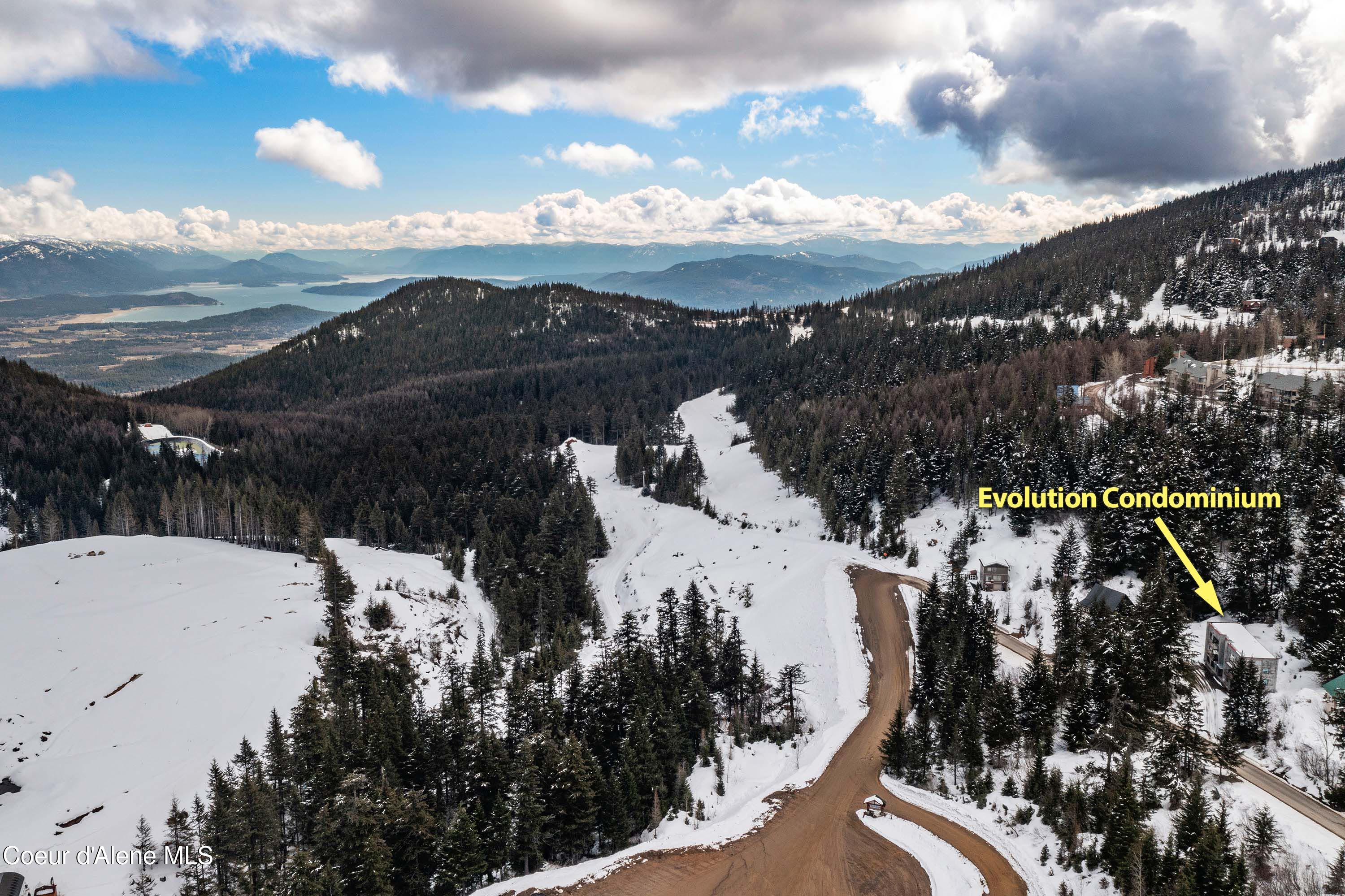 677 Telemark Road, Unit 1 Sandpoint, ID 83864 - Photo 42 of 49 Aerial Condo Lake View