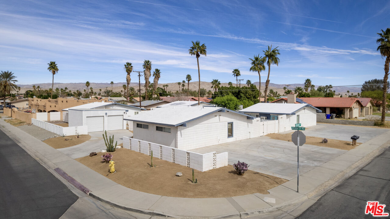 68080 Risueno Road Cathedral City, CA 92234 - Photo 1 of 14 a view of a terrace with a patio