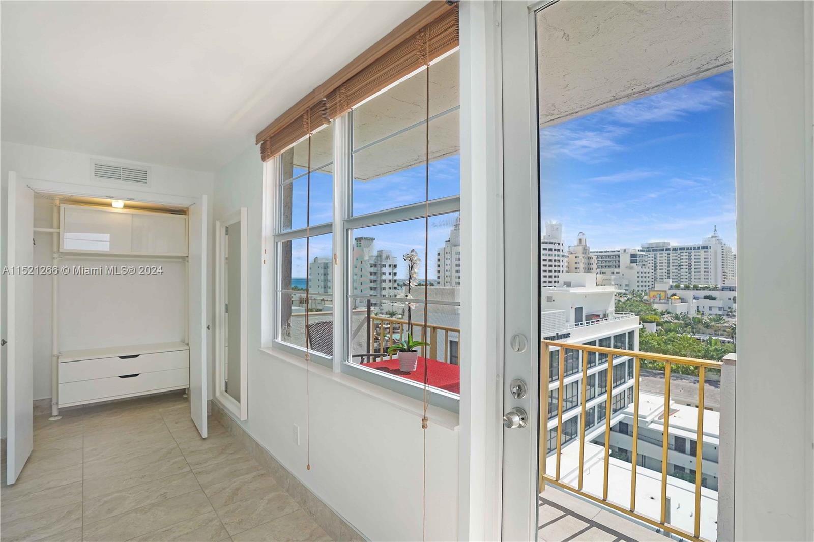 245 18th Street, Unit 902 Miami Beach, FL 33139 - Photo 40 of 54 a view of a balcony from a room