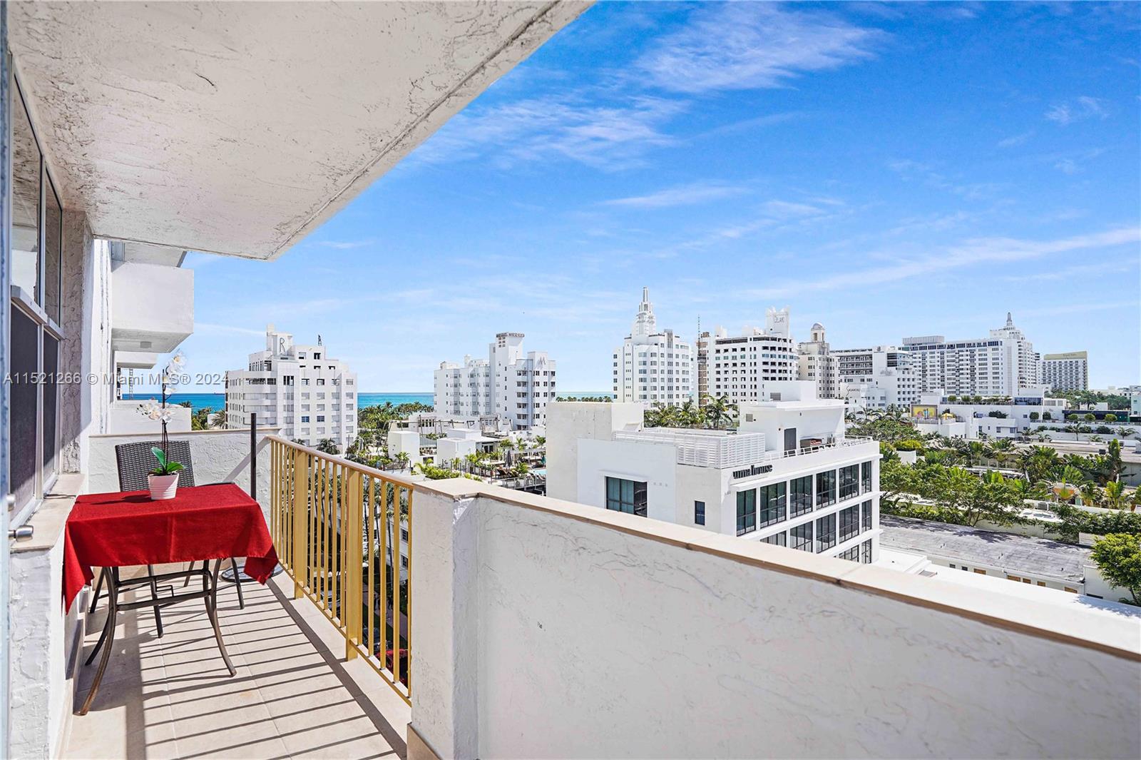 245 18th Street, Unit 902 Miami Beach, FL 33139 - Photo 41 of 54 a view of a city from a balcony