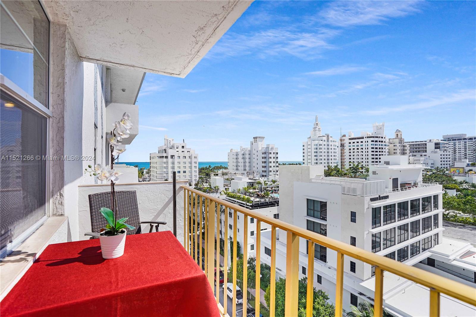 245 18th Street, Unit 902 Miami Beach, FL 33139 - Photo 42 of 54 a view of city from balcony