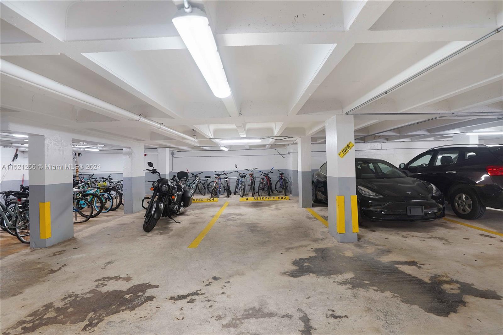 245 18th Street, Unit 902 Miami Beach, FL 33139 - Photo 53 of 54 a view of parking garage with garage