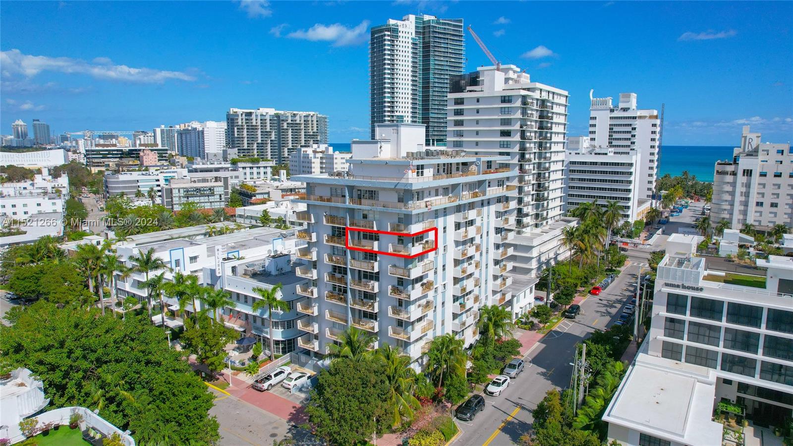 245 18th Street, Unit 902 Miami Beach, FL 33139 - Photo 10 of 54 a city view with tall buildings