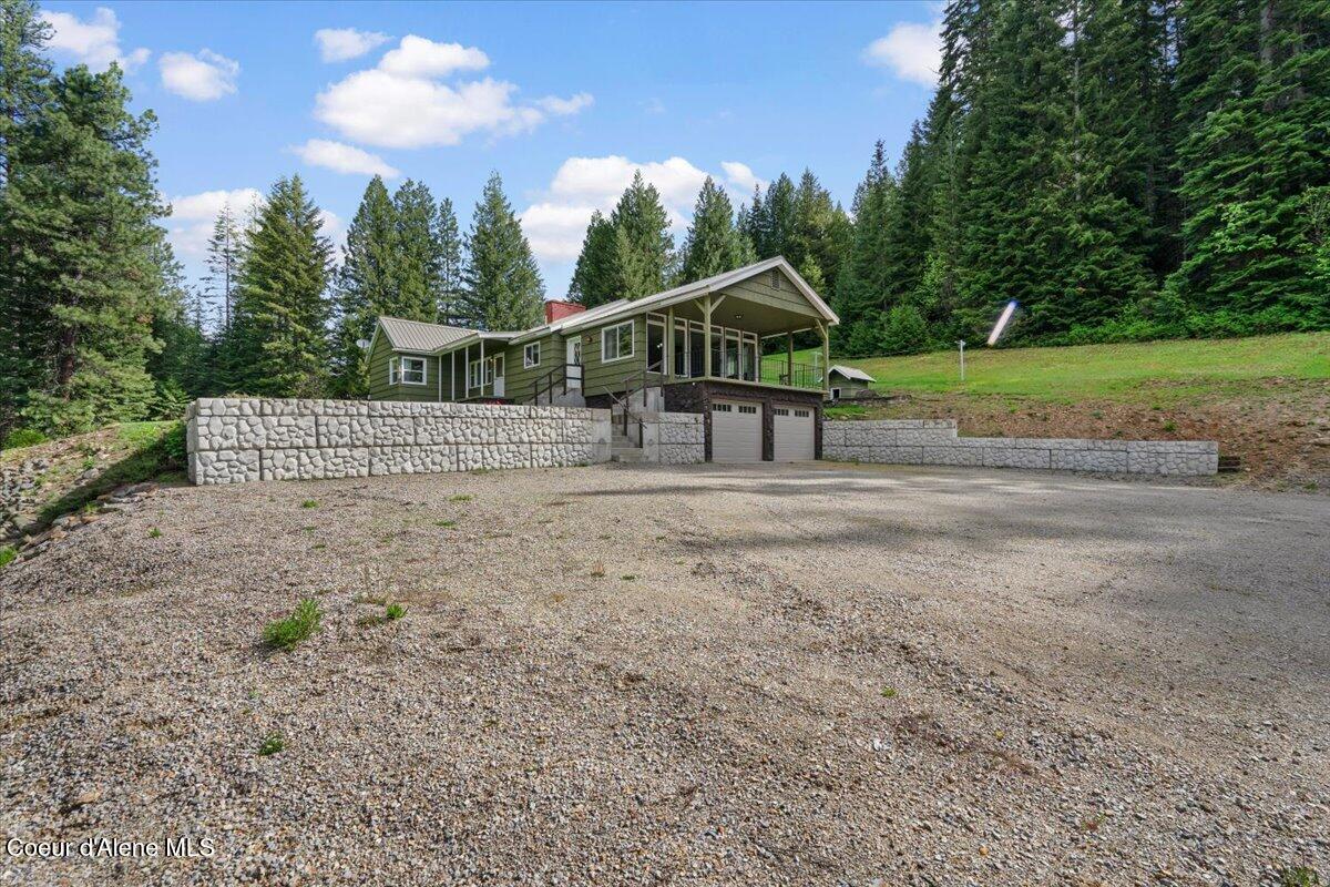 2122 Nine Mile Road, Unit B Wallace, ID 83873 - Photo 1 of 41 01-Driveway & Side of home