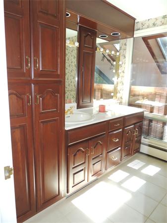 12 Alden Thrasher Road Monson, MA 01057 - Photo 21 of 26 a bathroom with a sink a vanity and a mirror