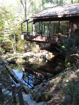 12 Alden Thrasher Road Monson, MA 01057 - Photo 4 of 26 a view of a backyard with sitting area and furniture