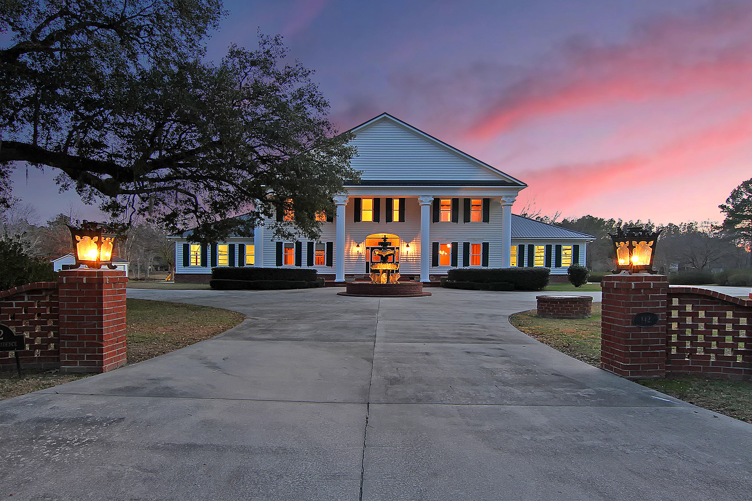 142 Old Winter Road Summerville, SC 29486 - Photo 30 of 56 Front at Twilight