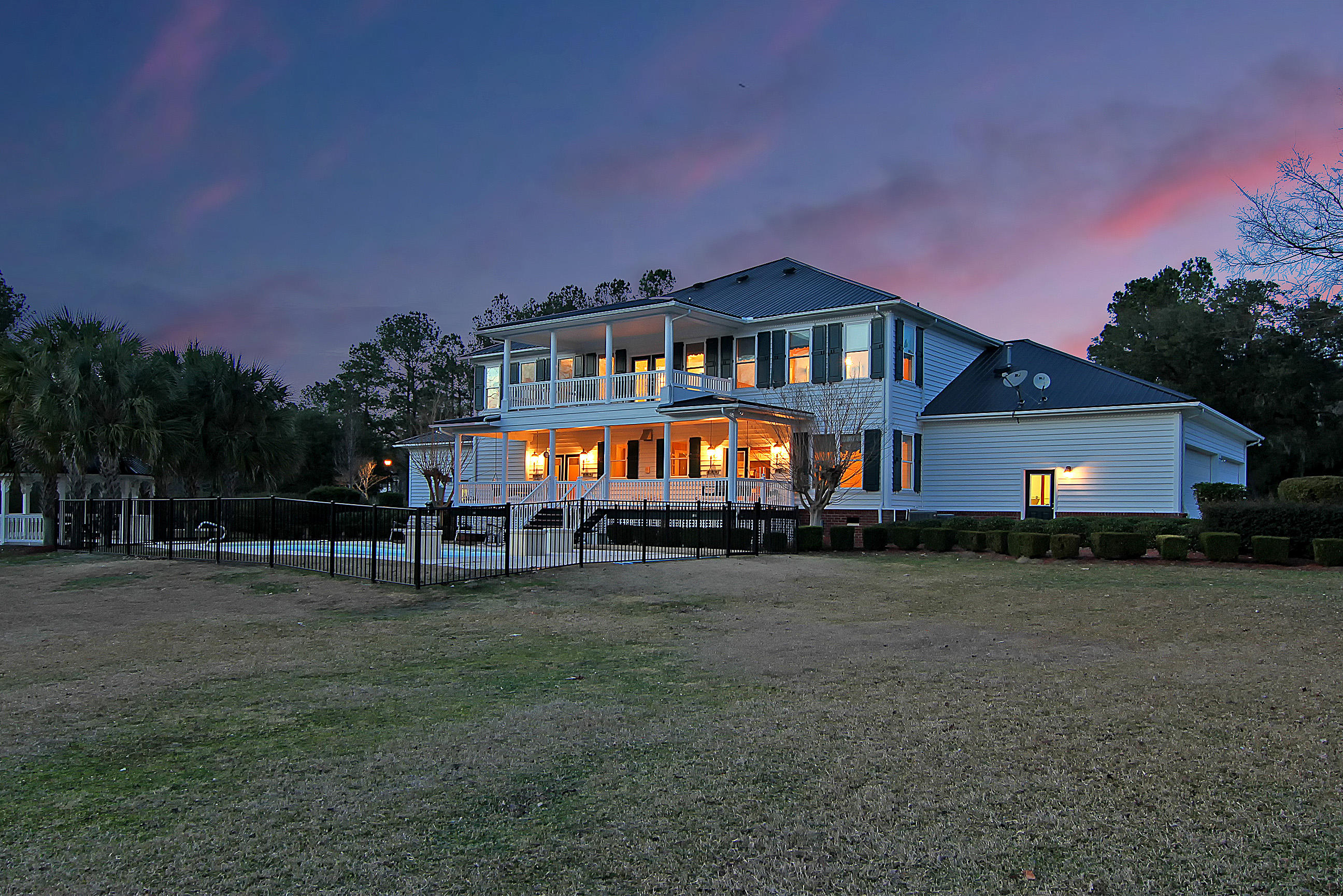 142 Old Winter Road Summerville, SC 29486 - Photo 49 of 56 Back at Twilight