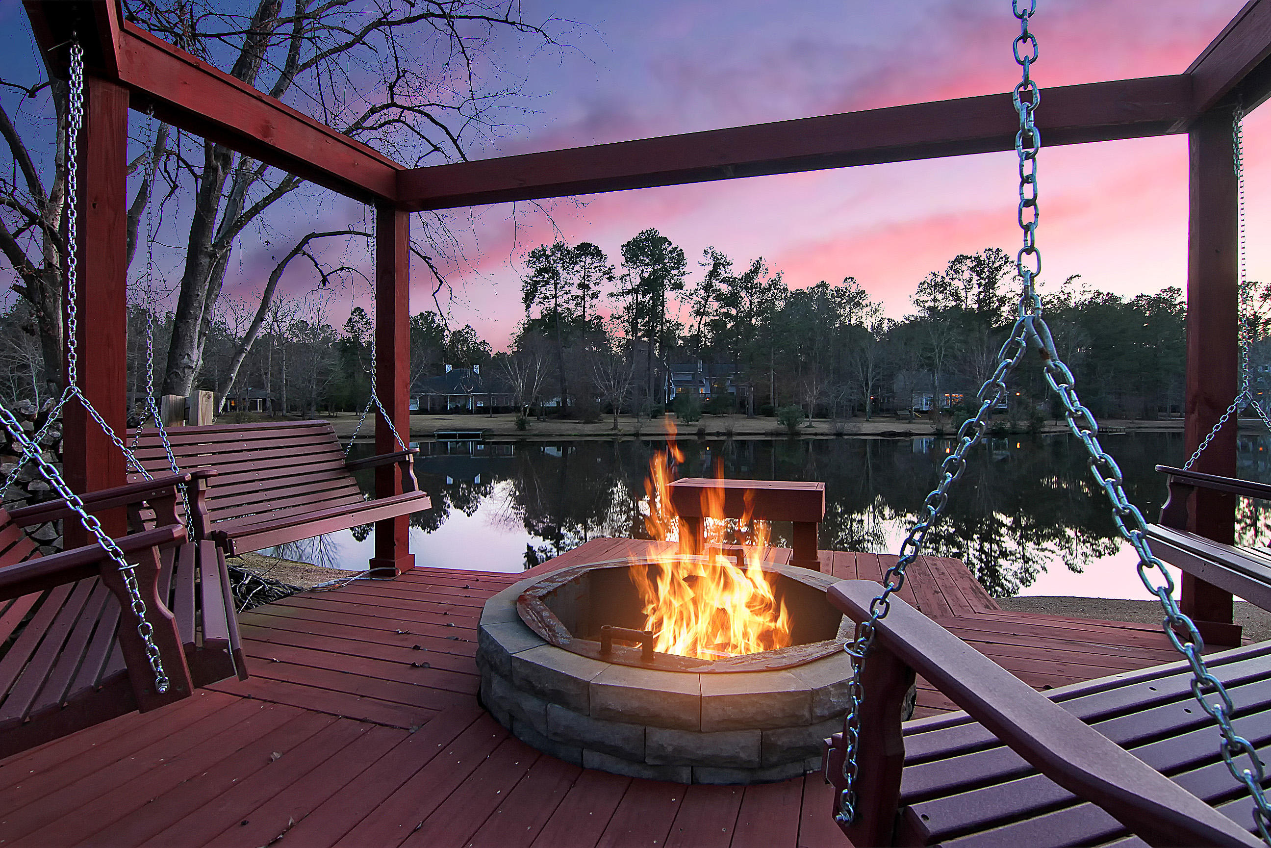 142 Old Winter Road Summerville, SC 29486 - Photo 9 of 56 Fire pit