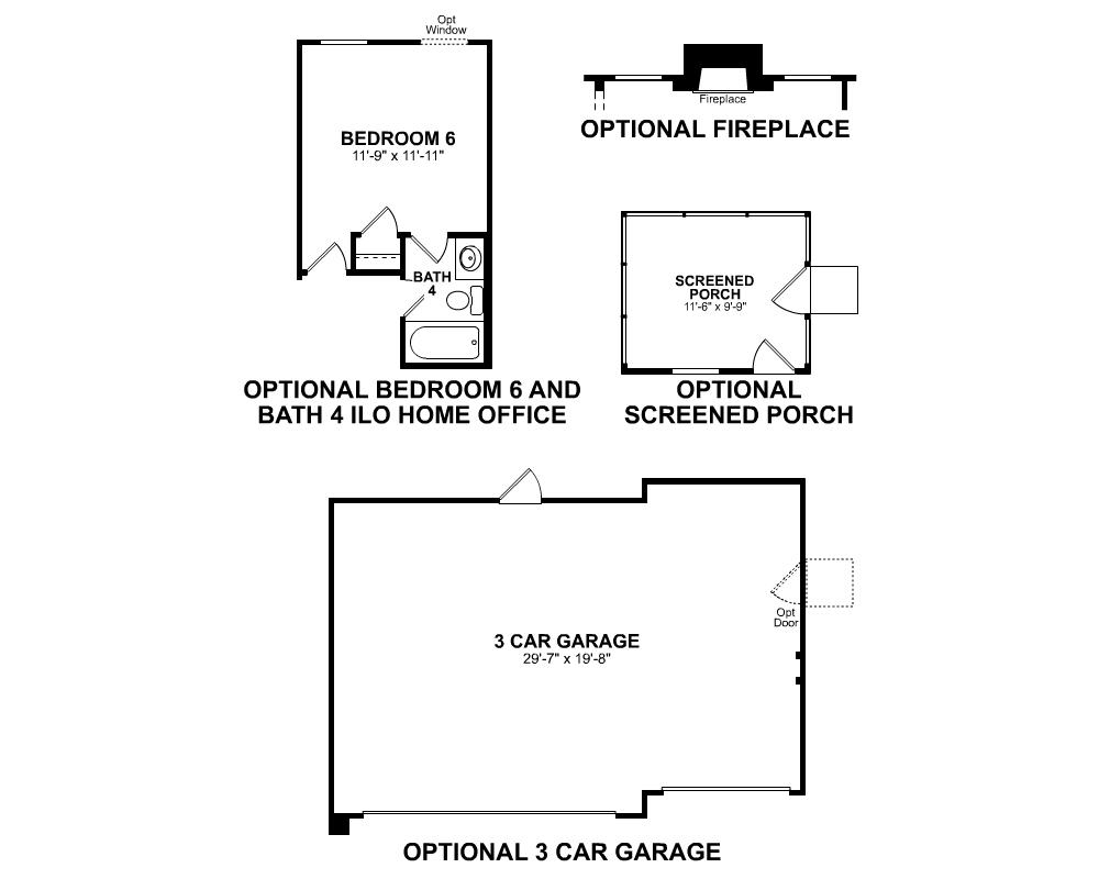 225 Bering Lane Summerville, SC 29486 - Photo 5 of 8 Rushmore-floor-1-options