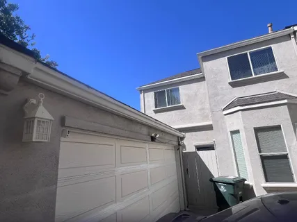 a view of a house with a window