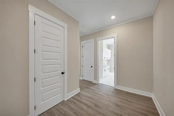 wooden floor in an empty room