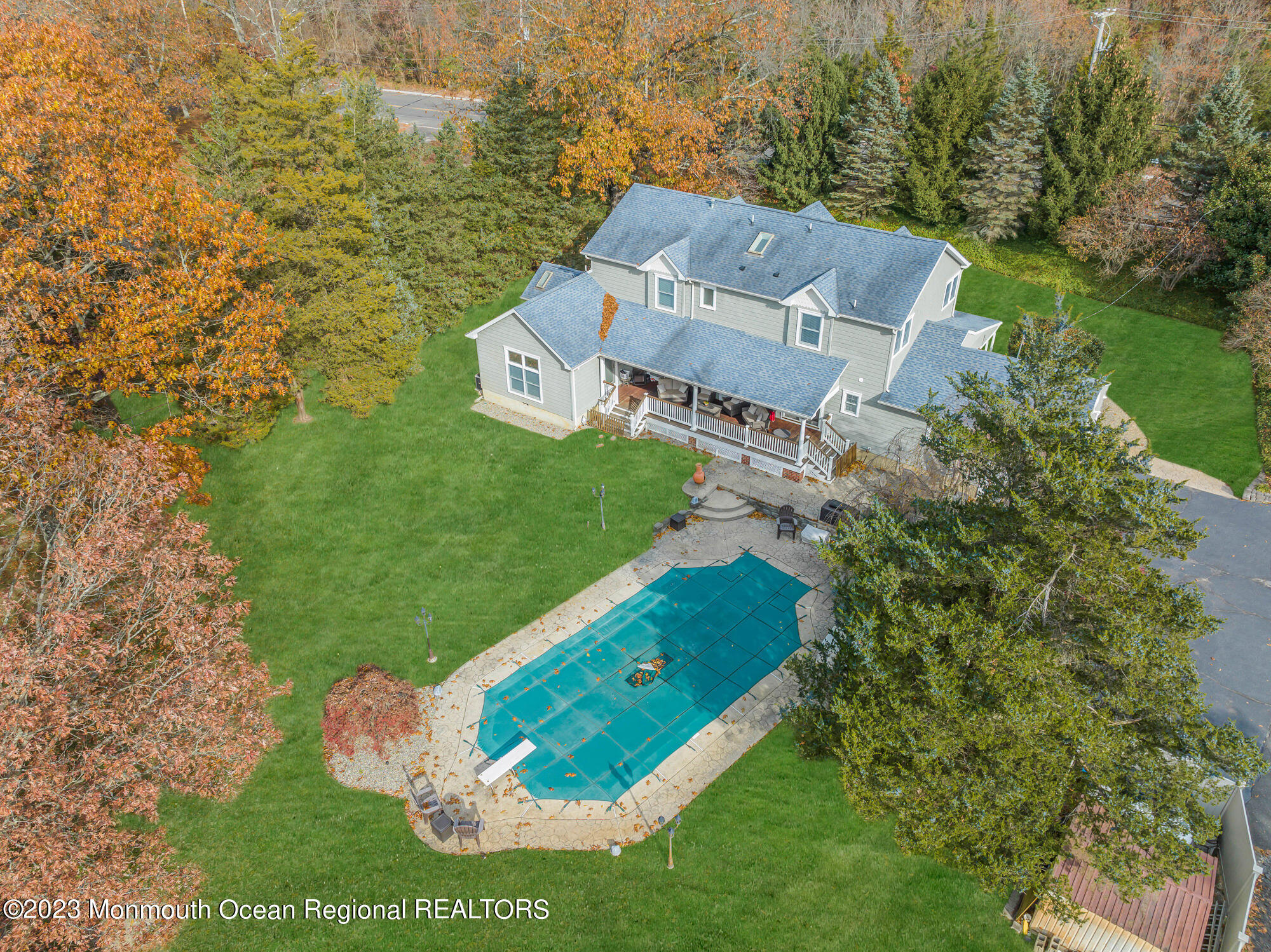 92 Obre Road Colts Neck, NJ 07722 - Photo 8 of 55 Backyard aerial