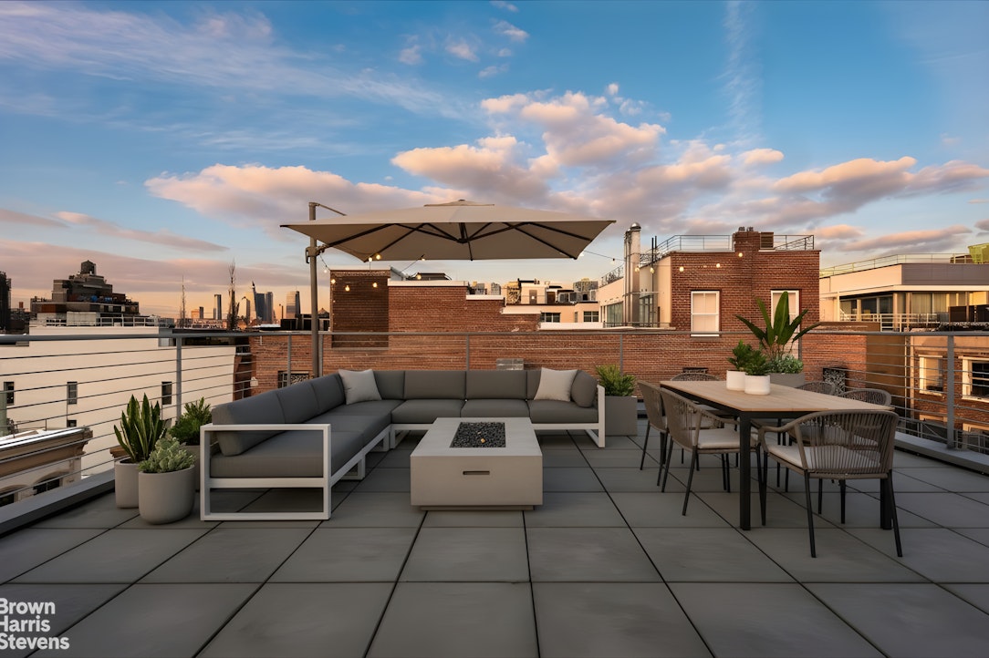 74 Grand Street, Unit PH Manhattan, NY 10013 - Photo 16 of 18 a view of a terrace with furniture