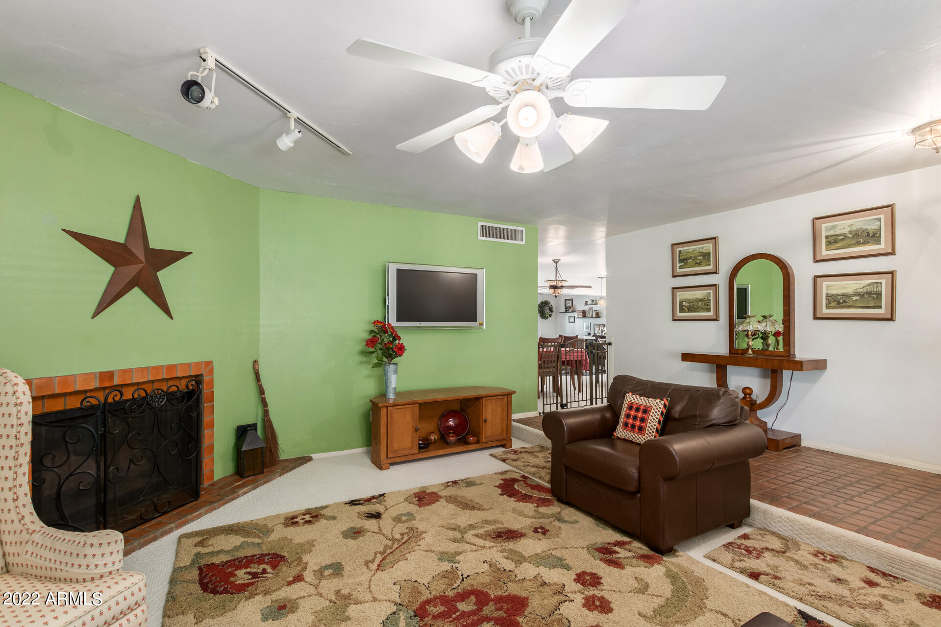 5611 South Crows Nest Road Tempe, AZ 85283 - Photo 5 of 44 Wood Burning Fireplace