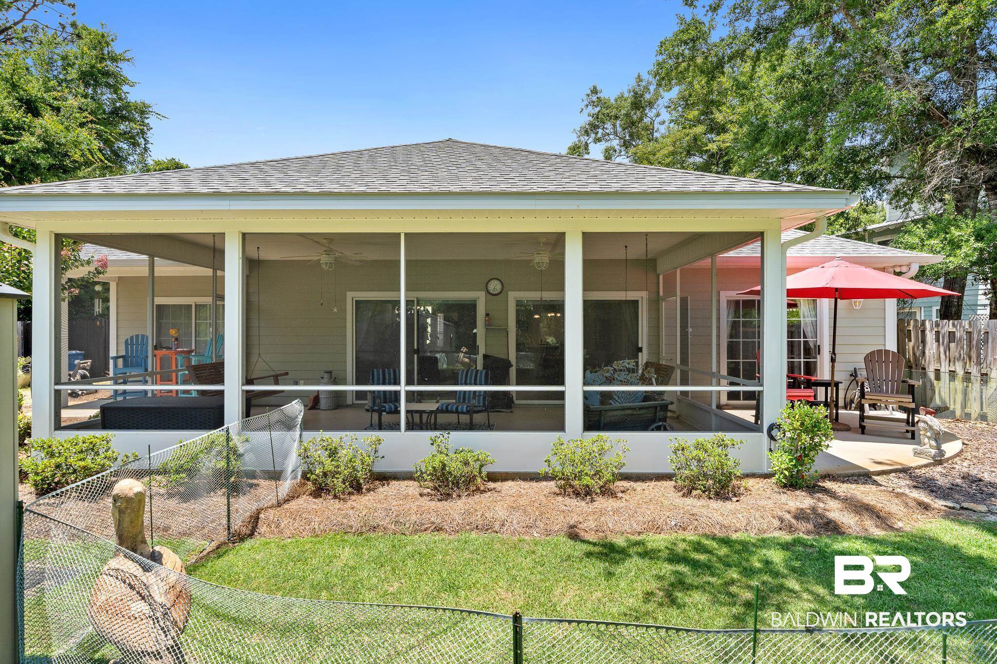 26664 Harbor Ridge Drive Orange Beach, AL 36561 - Photo 29 of 38 Screened/Covered Porch