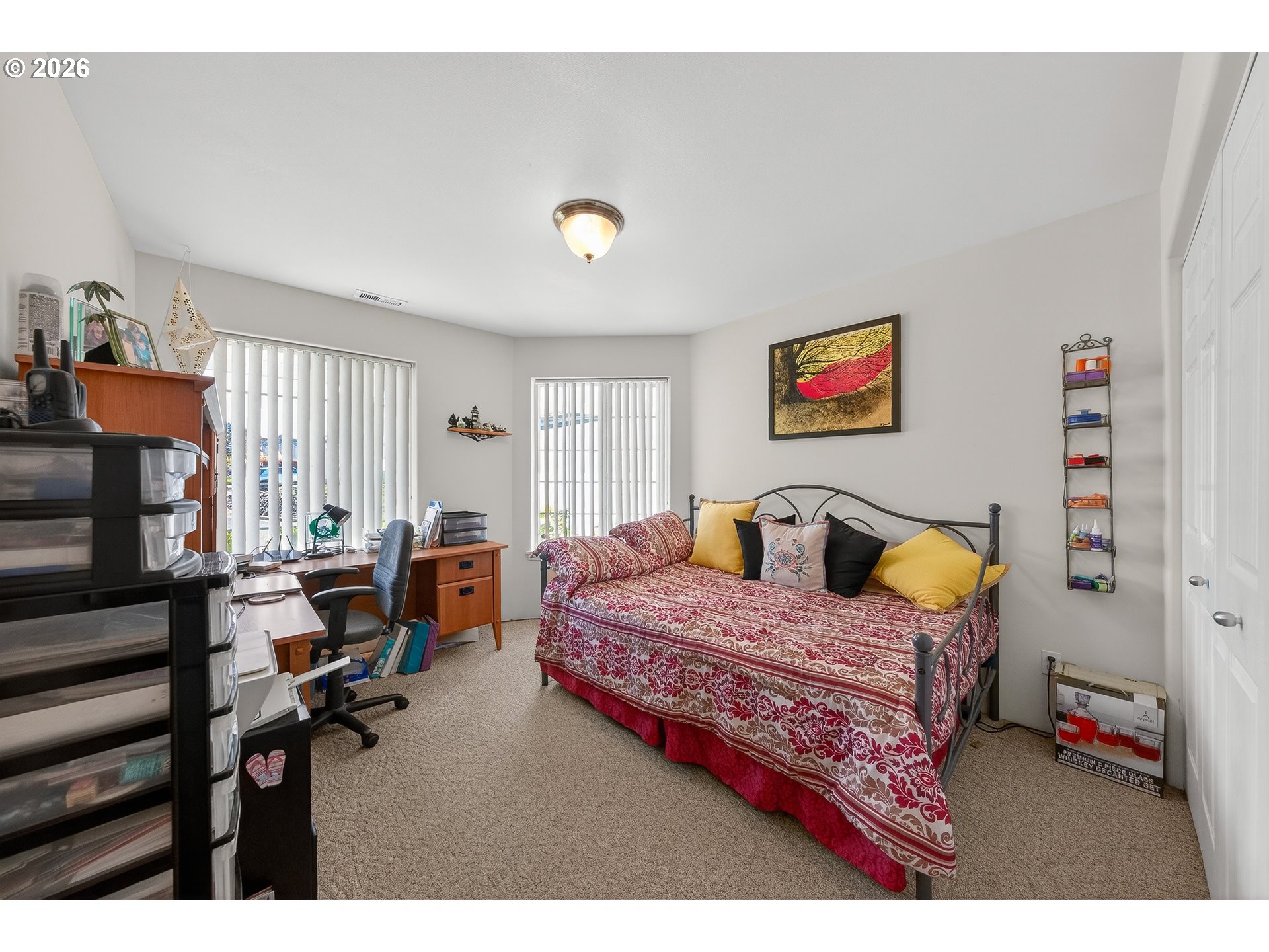 101 Pleasant Street Roseburg, OR 97470 - Photo 22 of 43 a bedroom with furniture and a bed