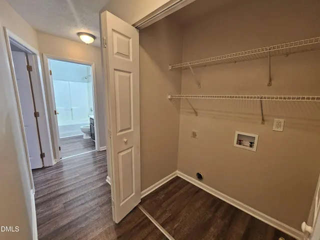 a view of empty room