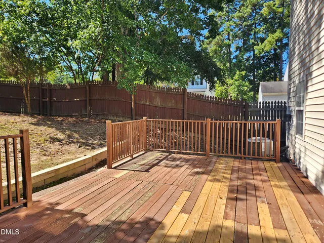 a view of a roof deck