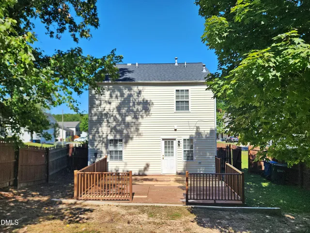 a view of a house with a patio
