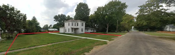 a view of a volley ball court