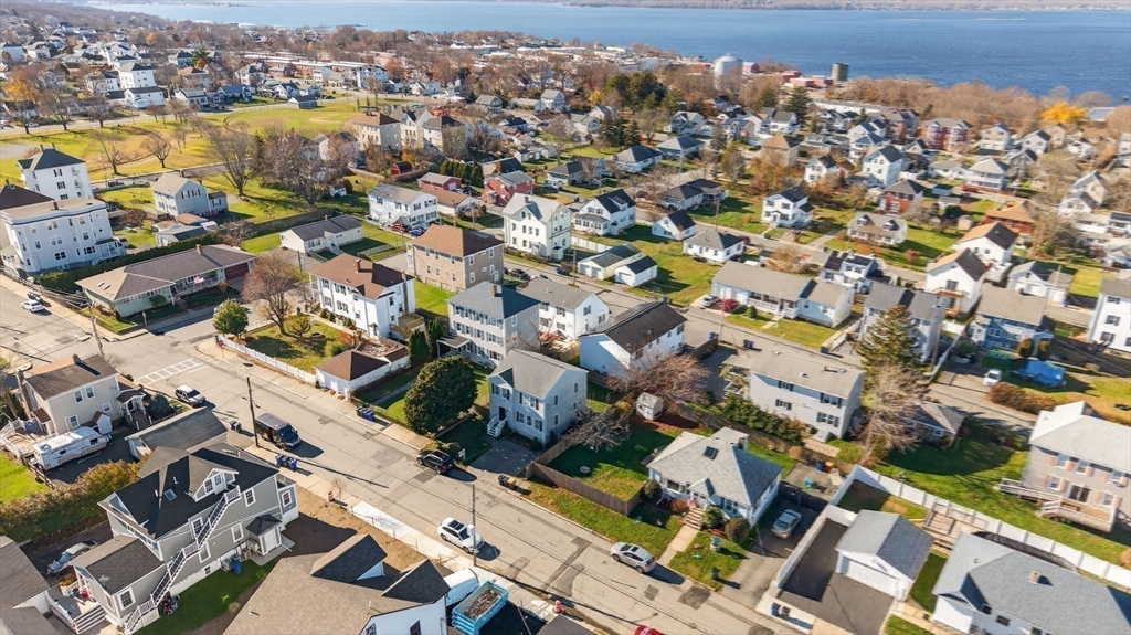 321 King Street Fall River, MA 02724 - Photo 33 of 40 an aerial view of a city with lots of residential buildings