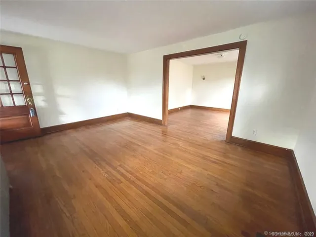 wooden floor in an empty room