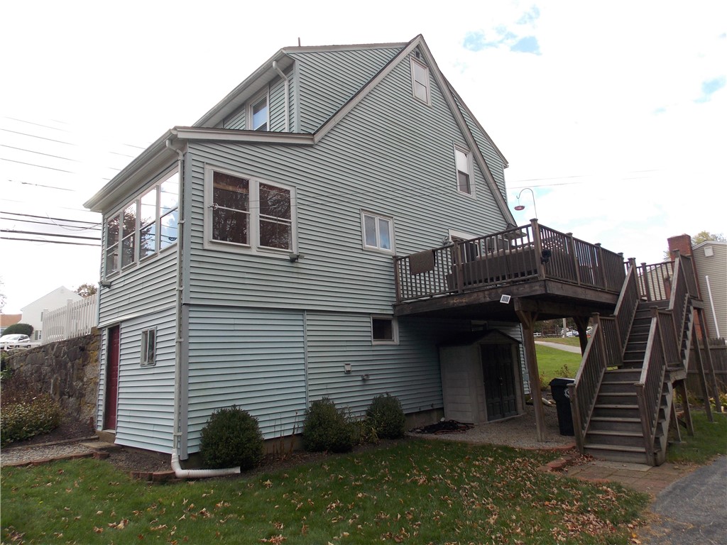 2885 Mendon Road Cumberland, RI 02864 - Photo 2 of 20 REAR VIEW OF HOME