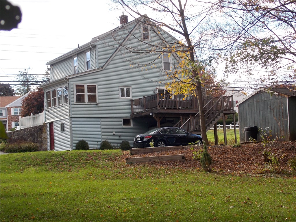 2885 Mendon Road Cumberland, RI 02864 - Photo 3 of 20 LARGE BACK YARD