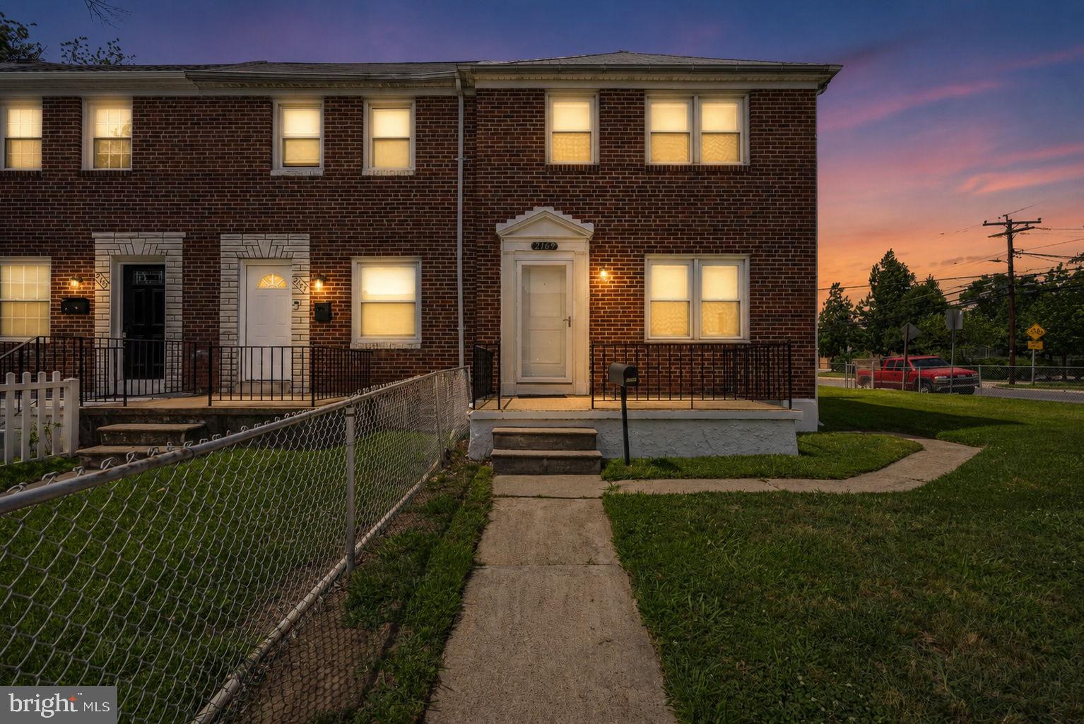 2169 Firethorn Road Baltimore, MD 21220 - Photo 42 of 53 Charming brick home at dusk.