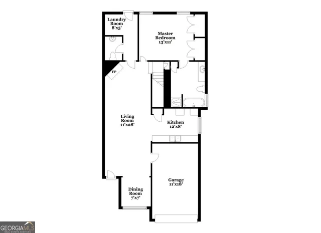 a picture of floor plan