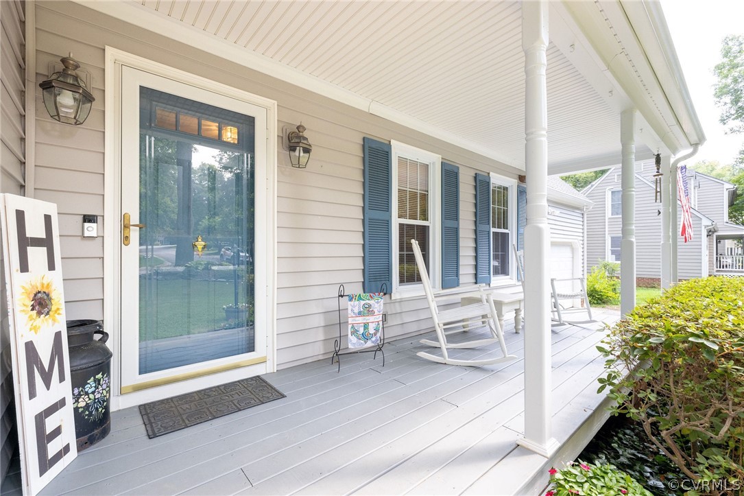 13821 Shadow Ridge Road Midlothian, VA 23112 - Photo 4 of 50 a view of porch with seating space