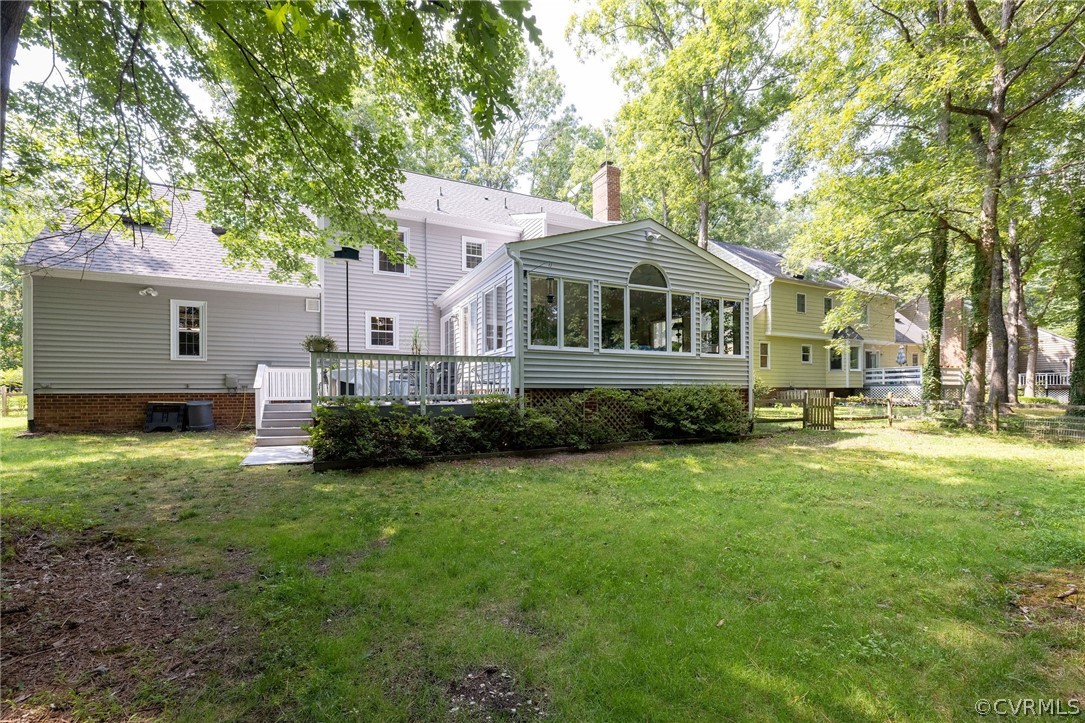 13821 Shadow Ridge Road Midlothian, VA 23112 - Photo 47 of 50 a front view of house with yard and green space