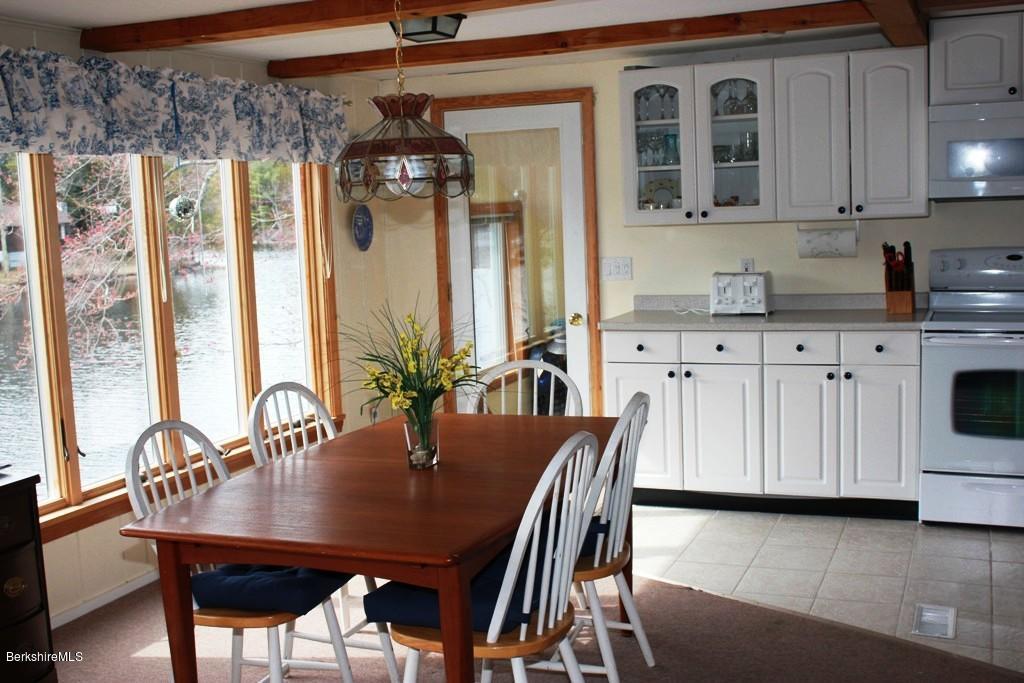 237 D'Wolfe Road Otis, MA 01029 - Photo 2 of 16 Dining-Kitchen with Water View
