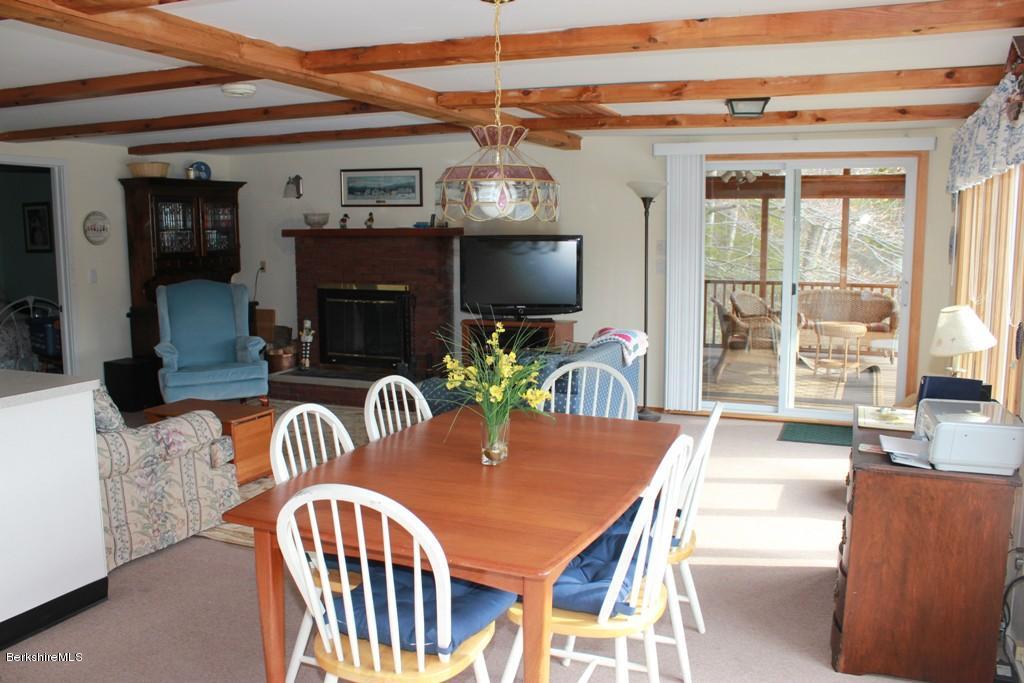237 D'Wolfe Road Otis, MA 01029 - Photo 5 of 16 Dining-Living-Screened Porch