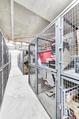 a view of storage and utility room