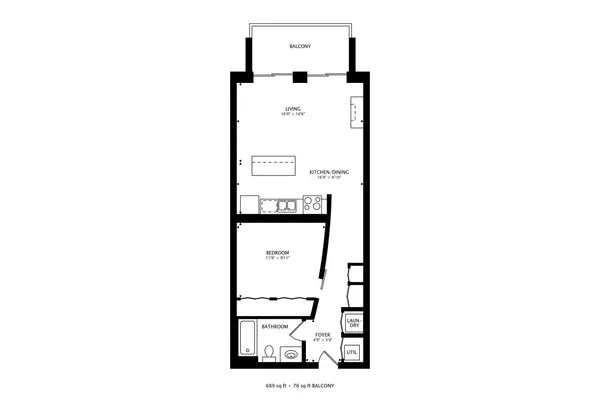 a picture of a floor plan