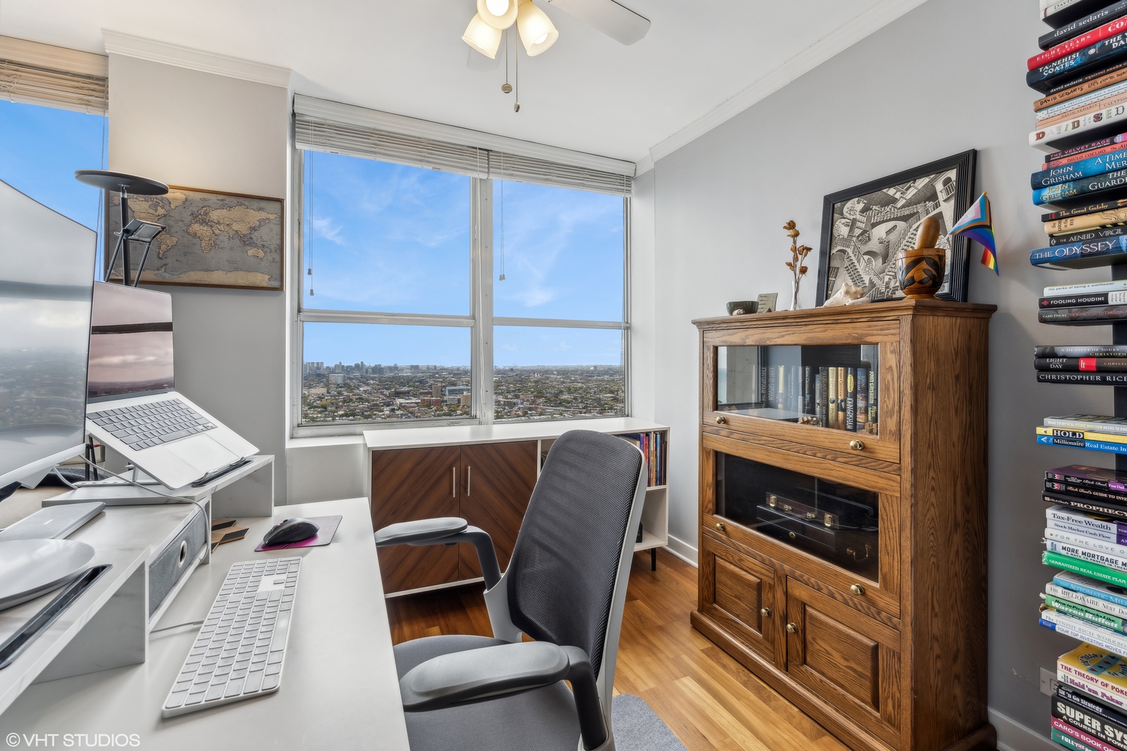 655 West Irving Park Road, Unit 5413 Chicago, IL 60613 - Photo 11 of 23 a living room with furniture and a window