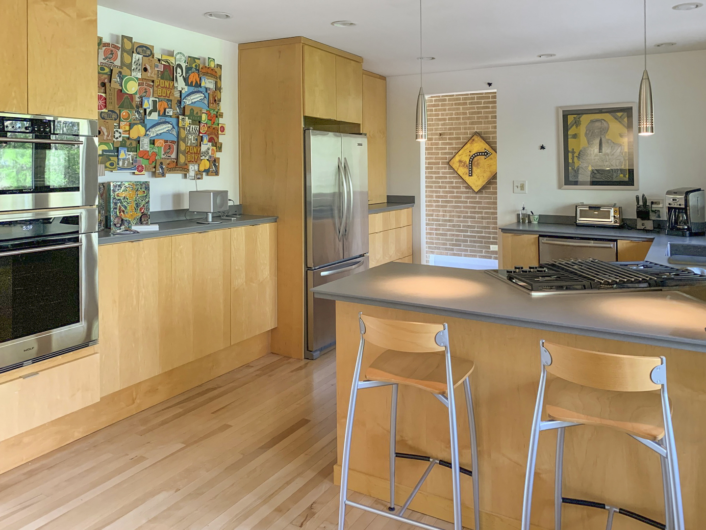 38W481 Silver Glen Road St. Charles, IL 60175 - Photo 6 of 21 a kitchen with stainless steel appliances granite countertop a refrigerator and microwave
